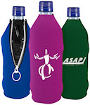 Neoprene Water Bottle Zipper Coolies